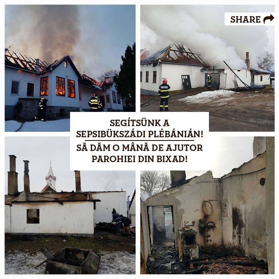 casa parohială Bixad