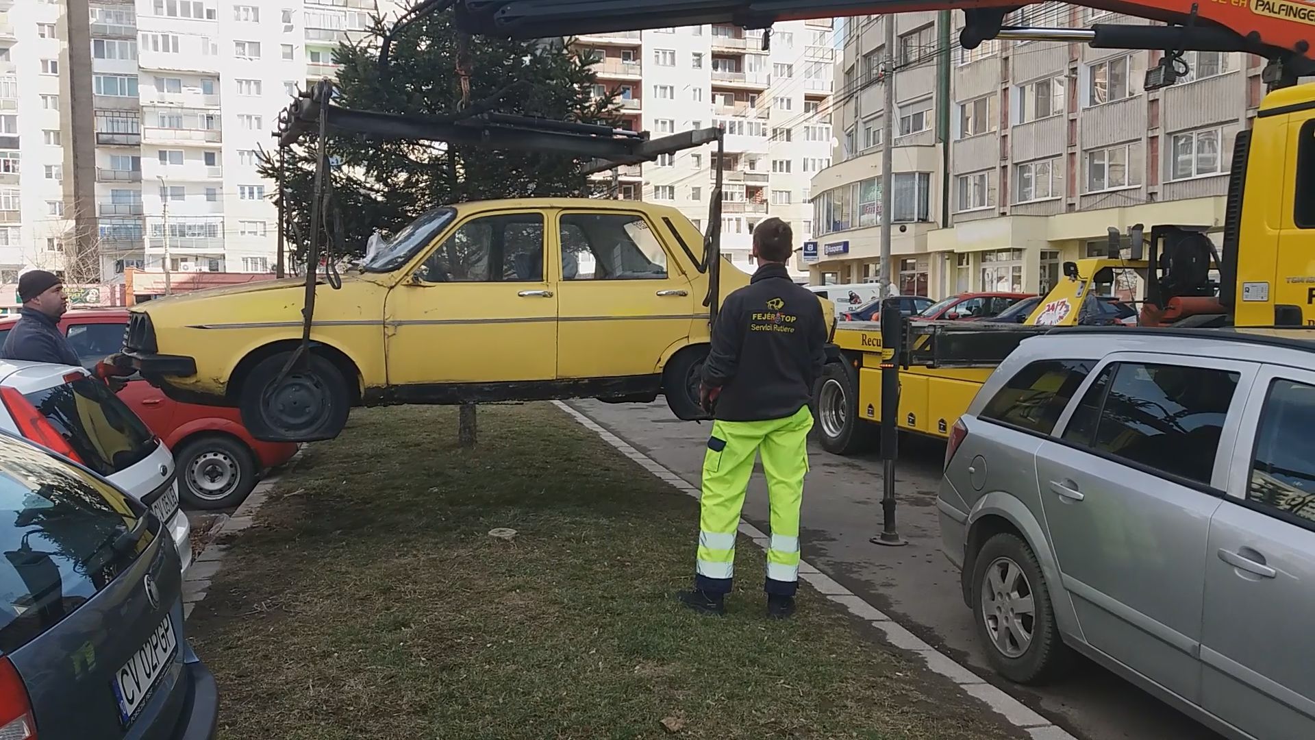 Ridicare masini abandonate martie 2019 - 2