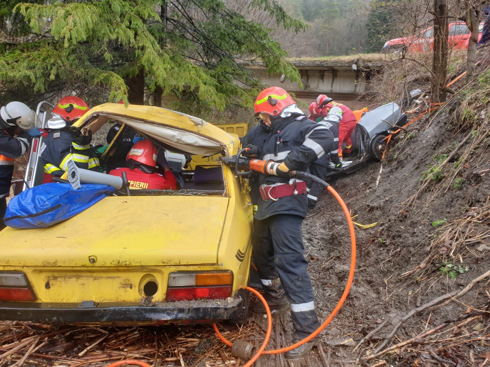 Accident Exercitiu ISU Covasna Oituz 2019 - 2