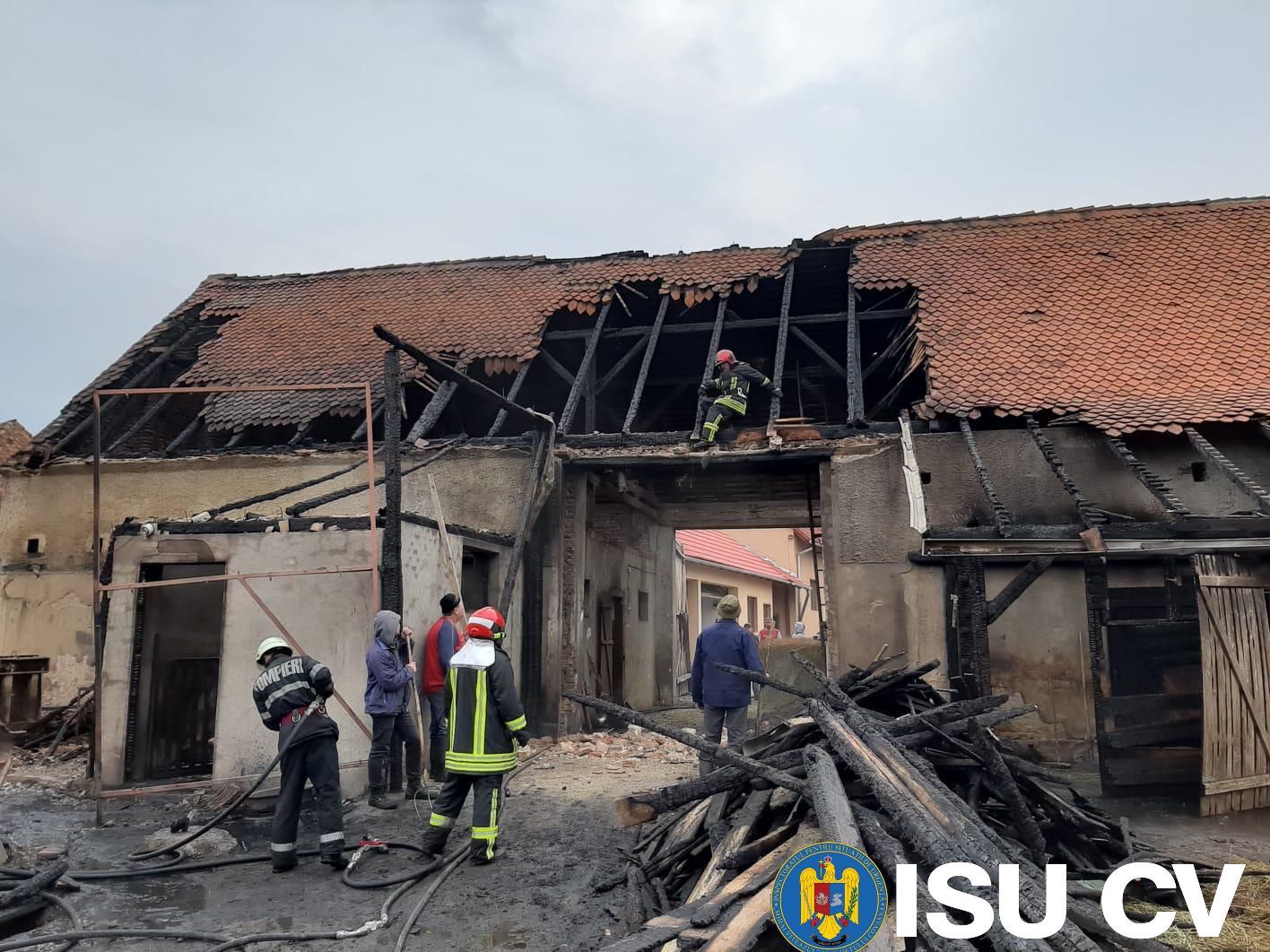 Incendiu Talisoara aprilie 2019 - 1