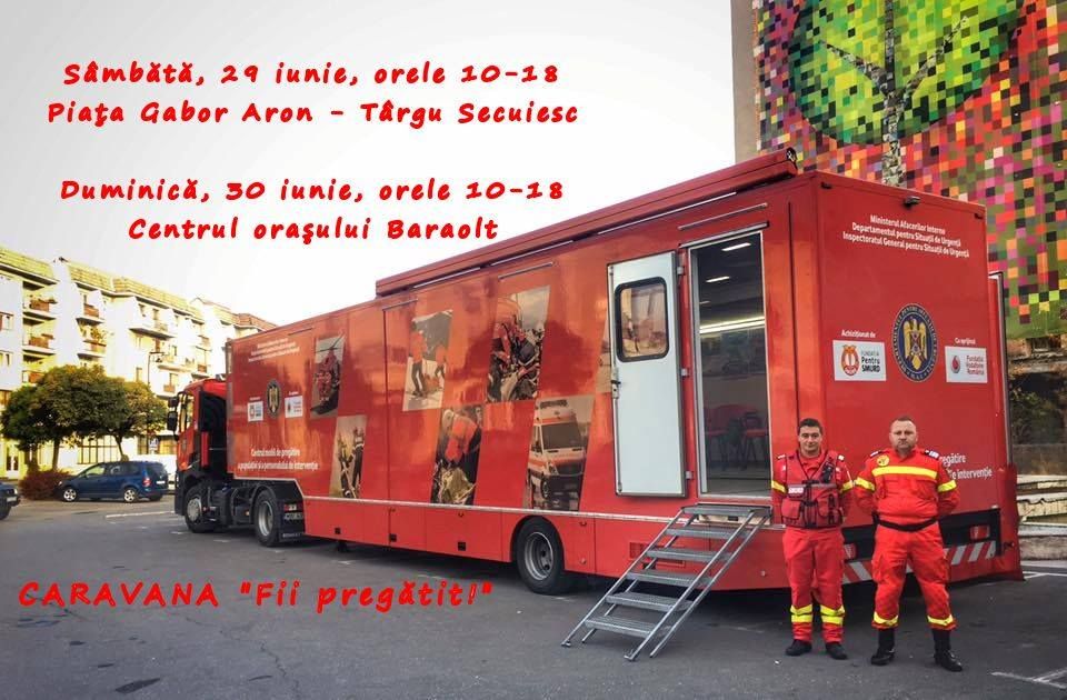 Caravana ISU Fii pregatit