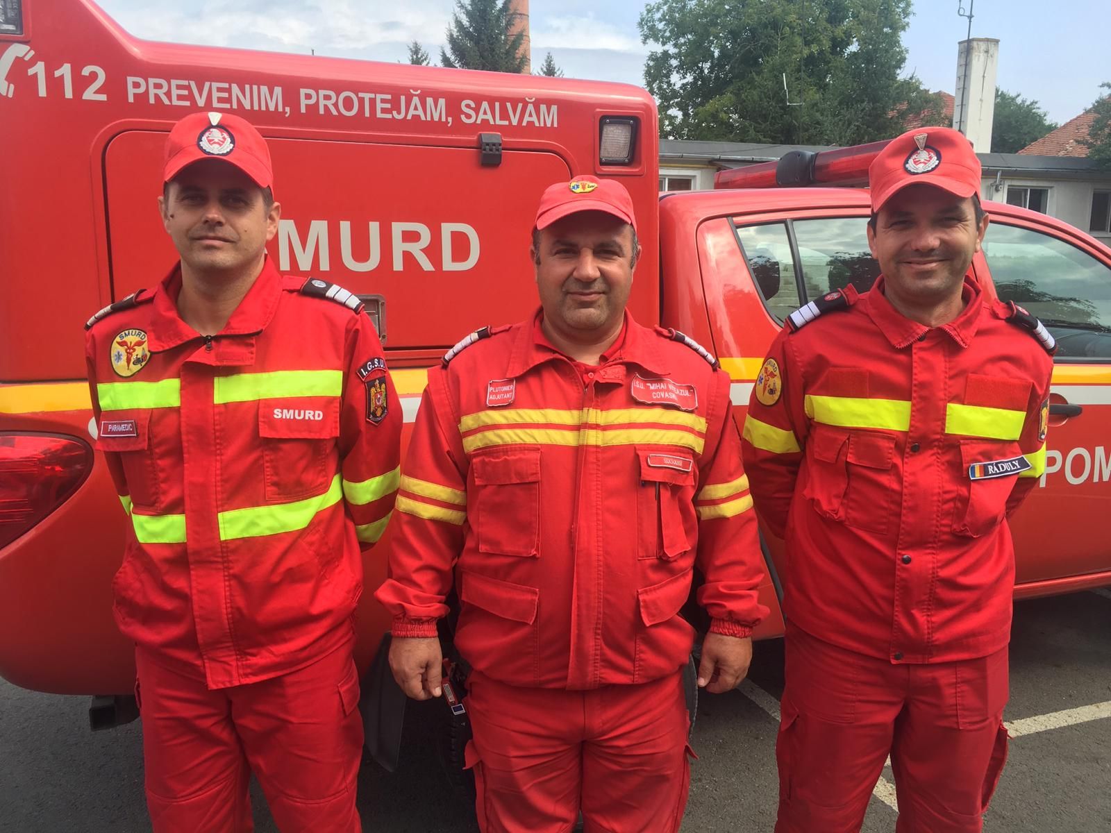 echipajul SMURD Tg Secuiesc