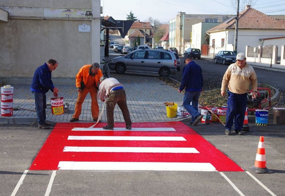 FOTO.Ample lucrări de modernizare a străzilor, pe final de an, la Târgu Secuiesc