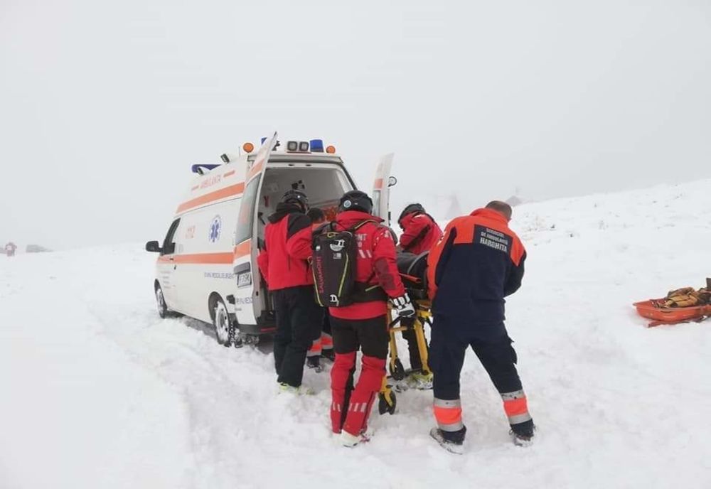 3 situații de urgență gestionate de salvamontiștiicovăsneni și harghiteni vineri