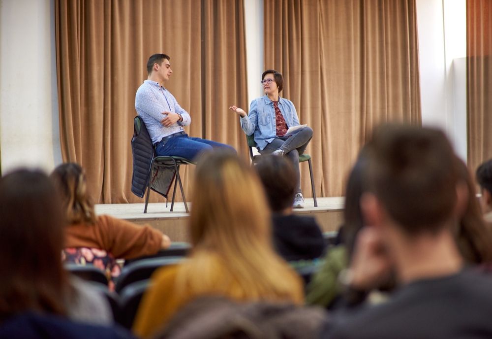 Elevii de liceu din Sfântu Gheorghe află despre performanţă de la sportivii de succes ai cluburilor din municipiu