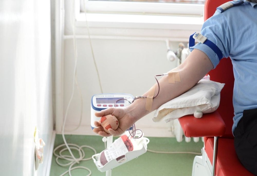 Peste 30 de jandarmi covăsneni au donat sânge „pentru cei aflați în suferință”