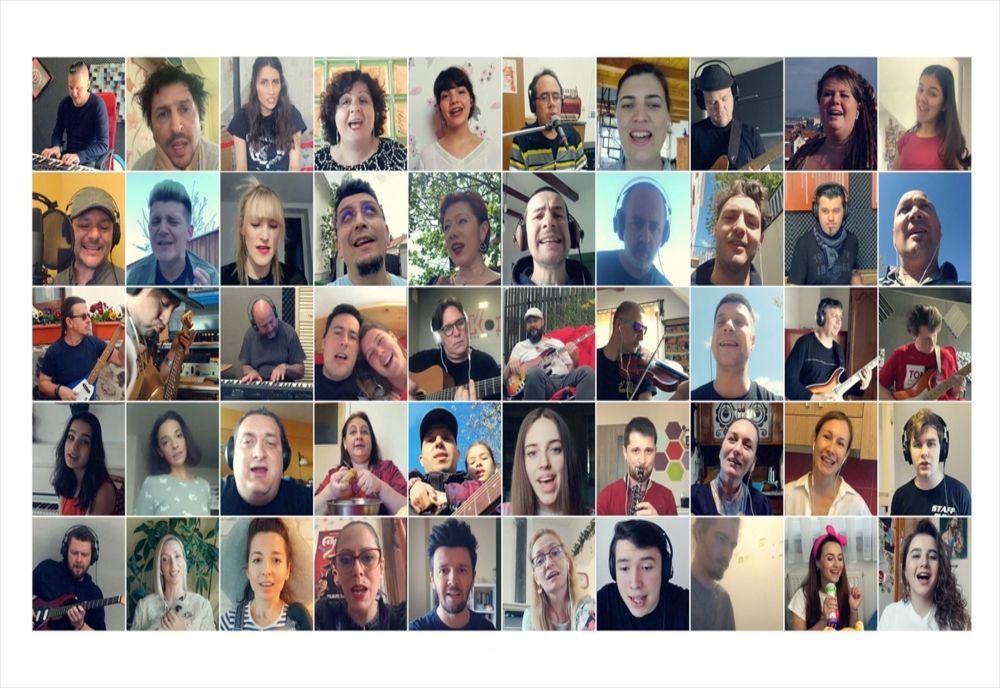 51 de artişti locali din Sfântu Gheorghe au colaborat la melodia perioadei de carantină