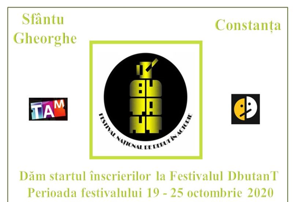 Încep înscrierile pentru D-butan-T. Festivalul va fi dedicat din nou debutului în actorie