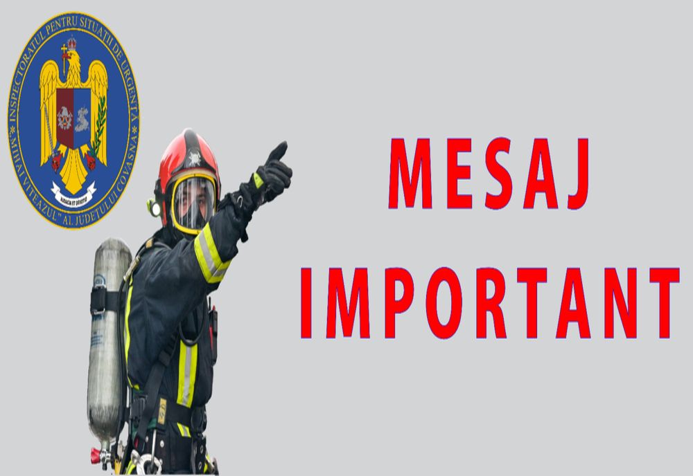 ISU Covasna angajează!