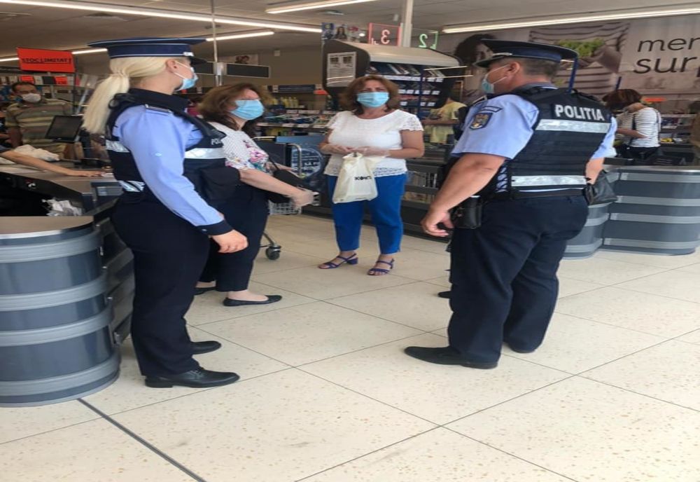 COVID-19. Amenzi de 3.500 de lei date de polițiștii din Covasna