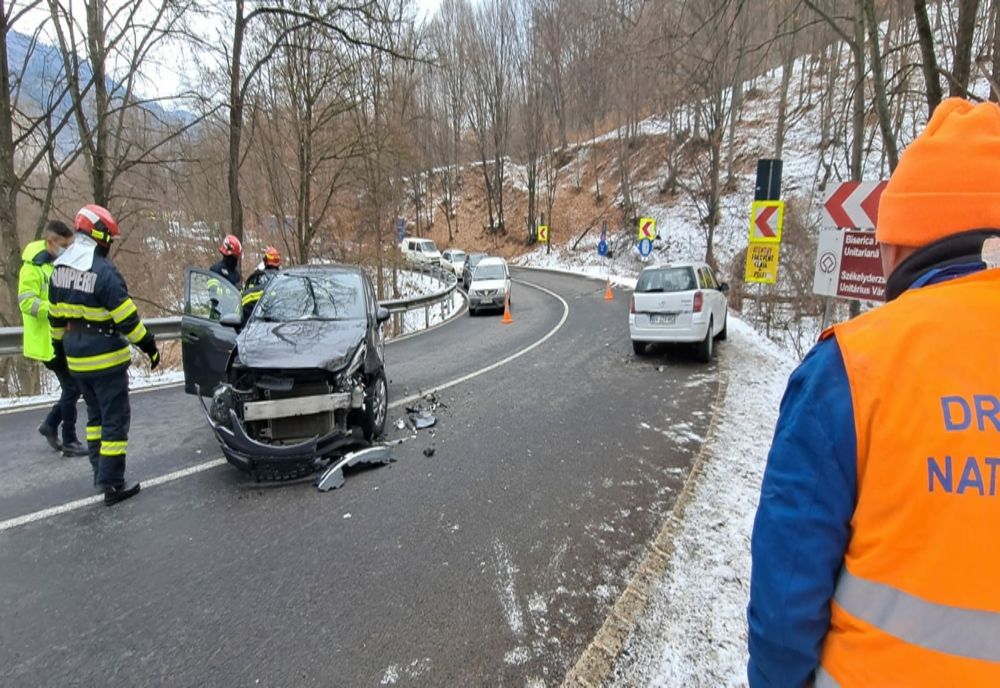 Accident rutier cu victimă, la limita județelor Covasna și Harghita