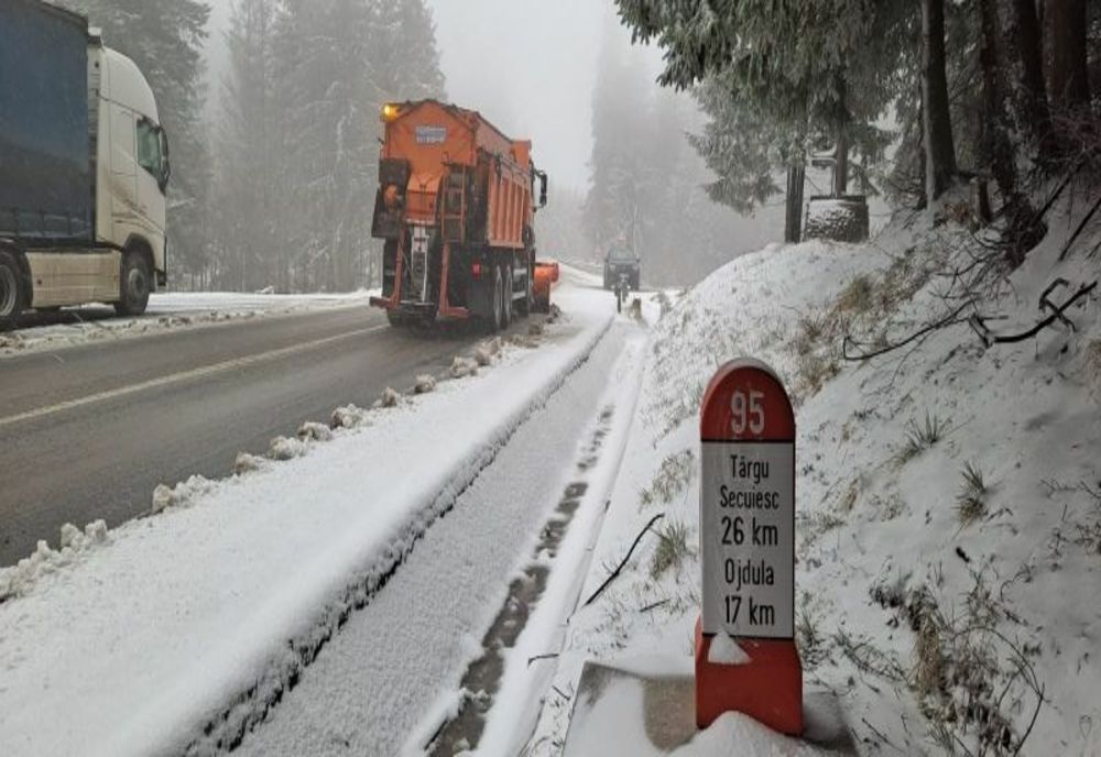 VIDEO Ninge în județele Harghita și Covasna