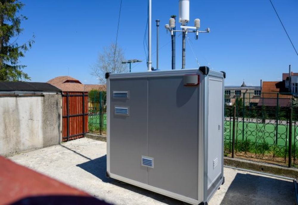 A fost pusă în funcțiune o nouă stație de monitorizare a aerului, în Sfântu Gheorghe