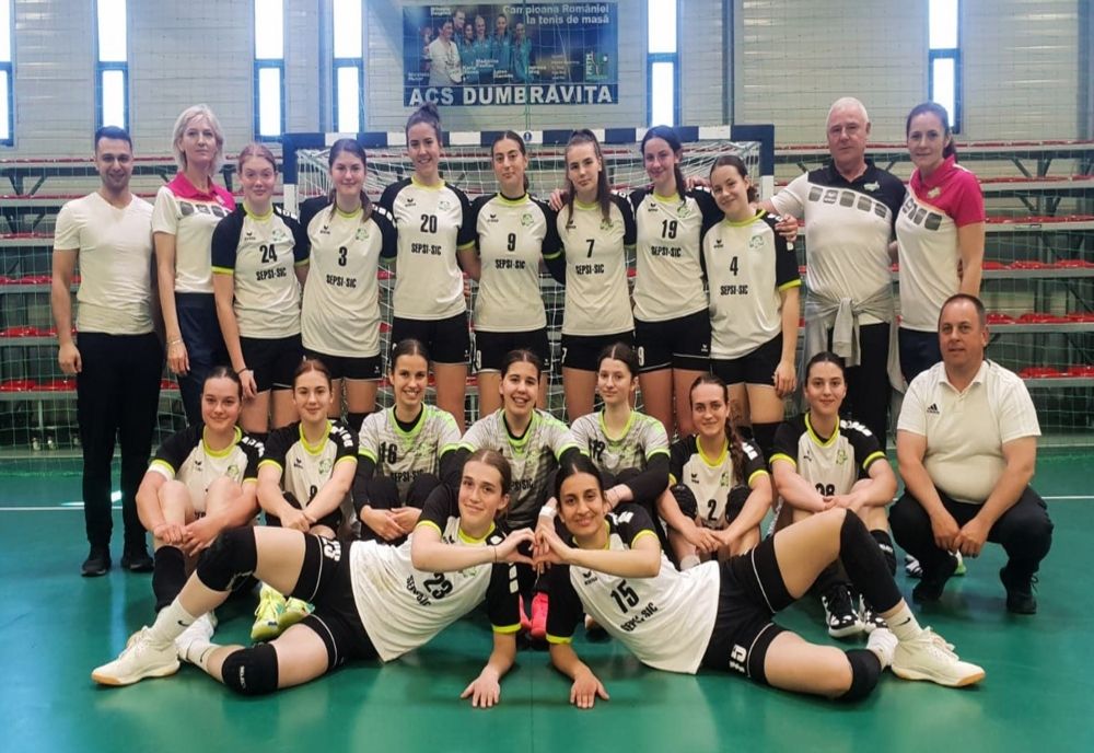 HANDBAL: Sepsi-SIC s-a calificat în Turneul Final de junioare 2 și va lupta pentru medalii la Satu Mare