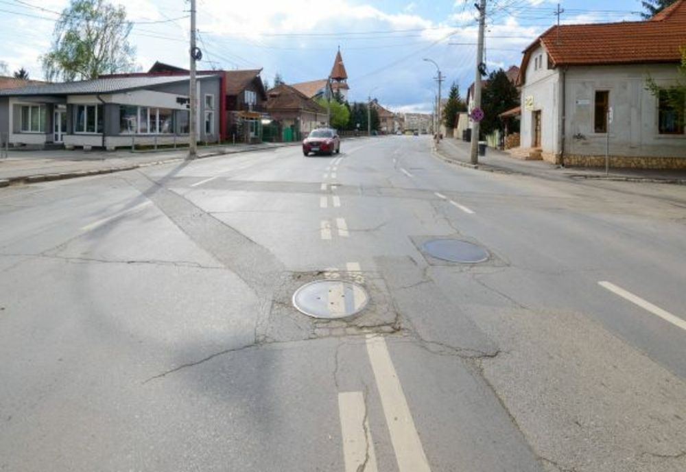 Lucrări pe două străzi din municipiul Sfântu Gheorghe