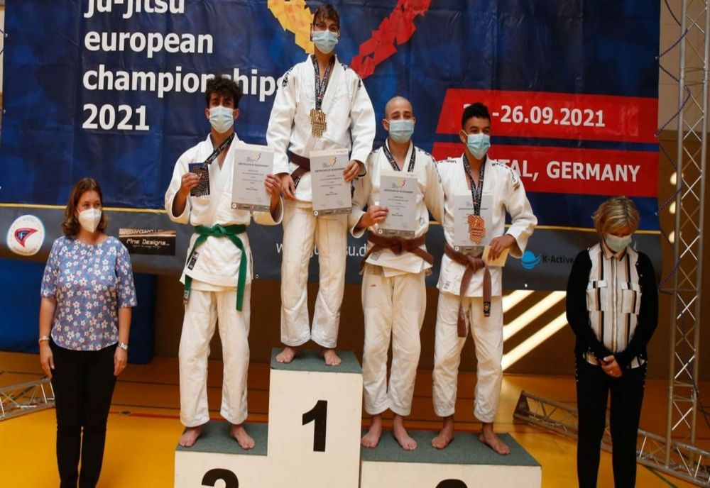 Vlad Artene, din Sfântu Gheorghe, campion european de Ju-Jitsu
