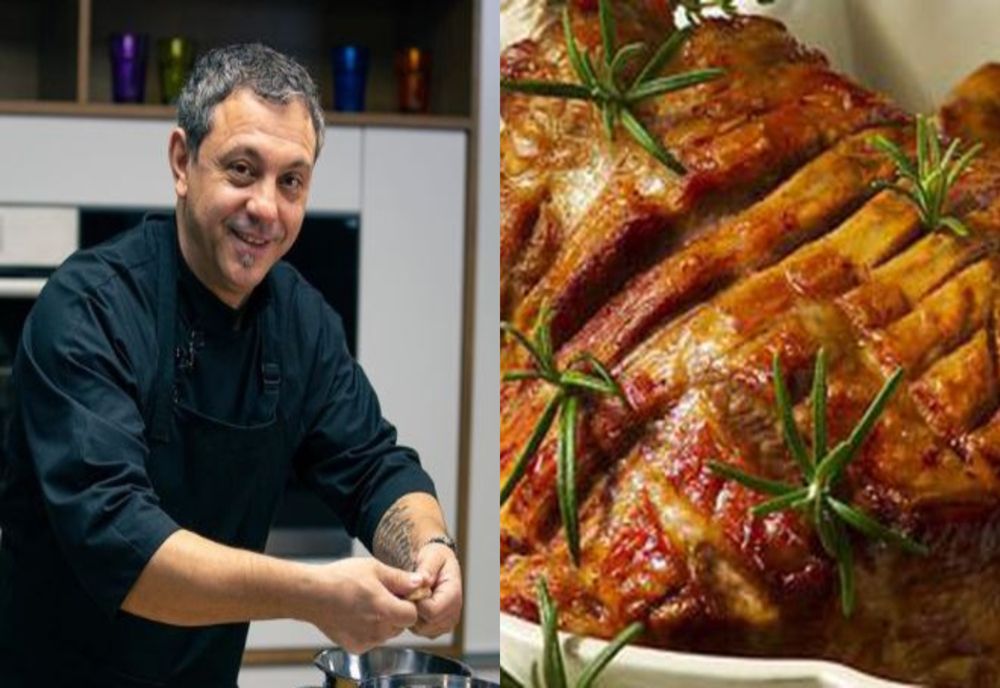 Chef Sorin Bontea prezintă rețeta sa de pulpă de miel la cuptor pentru masa de Paște
