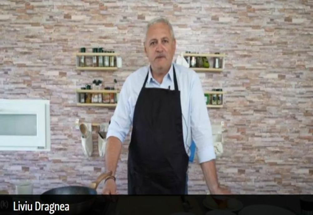 VIDEO Liviu Dragnea şi-a deschis canal de YouTube de gătit 