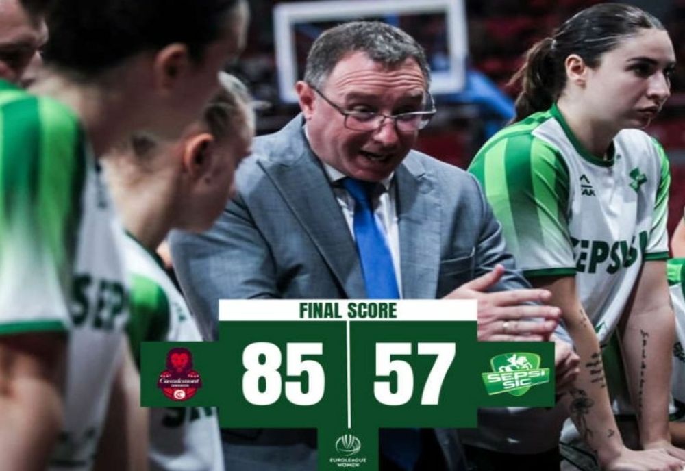 Baschet feminin: Sepsi-SIC Sfântu Gheorghe a pierdut primul său meci în Euroligă