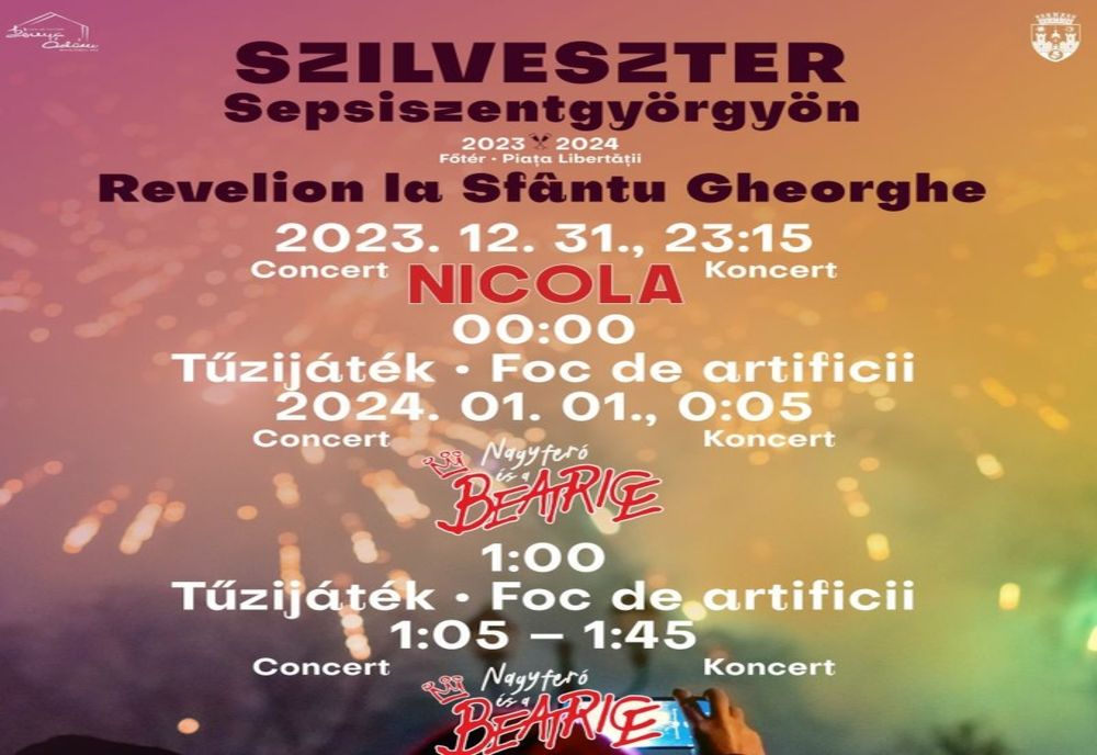 Nicola va cânta, de Revelion, la Sfântu Gheorghe