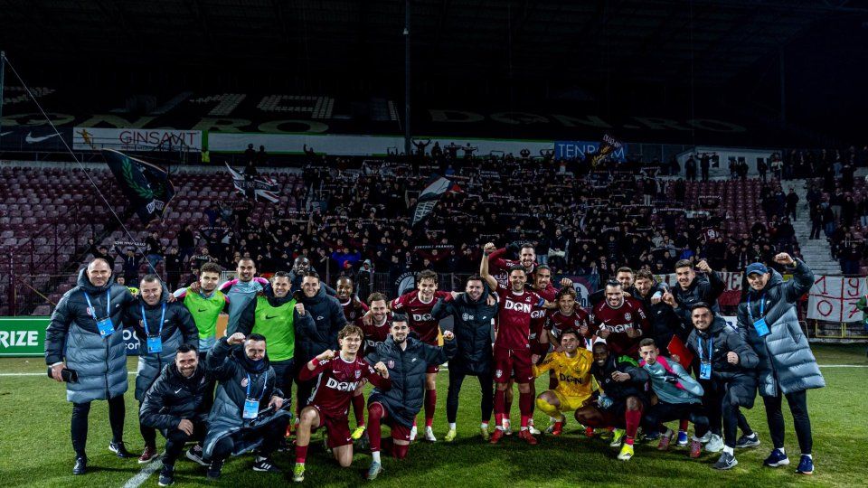 Superliga: CFR Cluj câștigă cu Dinamo înainte de play-off