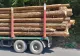 Covasna: Camion cu lemne răsturnat la Lemnia; trafic blocat pe DN 11