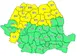 Cod galben de ploi torenţiale şi vijelii în Covasna