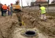 Lucrările la rețeaua de apă și canalizare din Întorsura Buzăului bat pasul pe loc