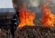 3 incendii de vegetație uscată în județul Covasna