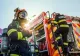 Incendiu puternic la o firmă din Sfântu Gheorghe. Acoperișul și fațada clădirii, afectate de flăcări